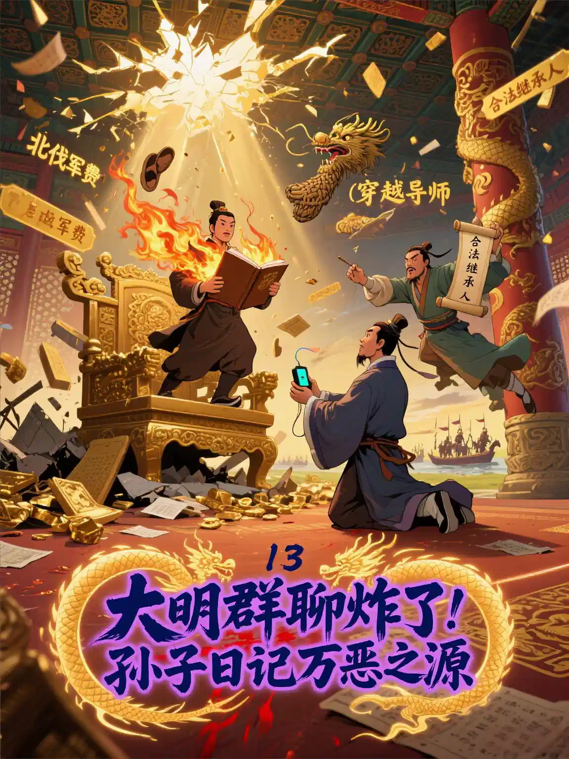 大明群聊炸了！孙子日记万恶之源